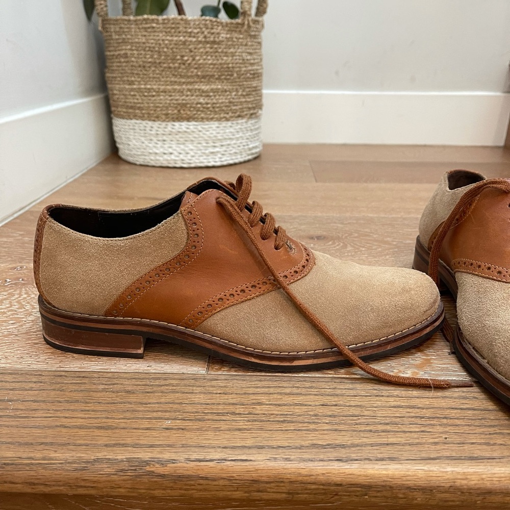 COLE HAAN MEN'S GREAT JONES SADDLE LACE UP - 9.5